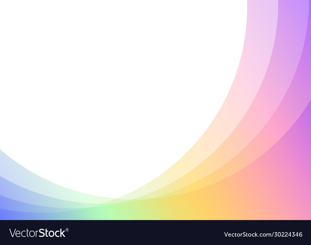 Pastel curve layer abstract background Royalty Free Vector