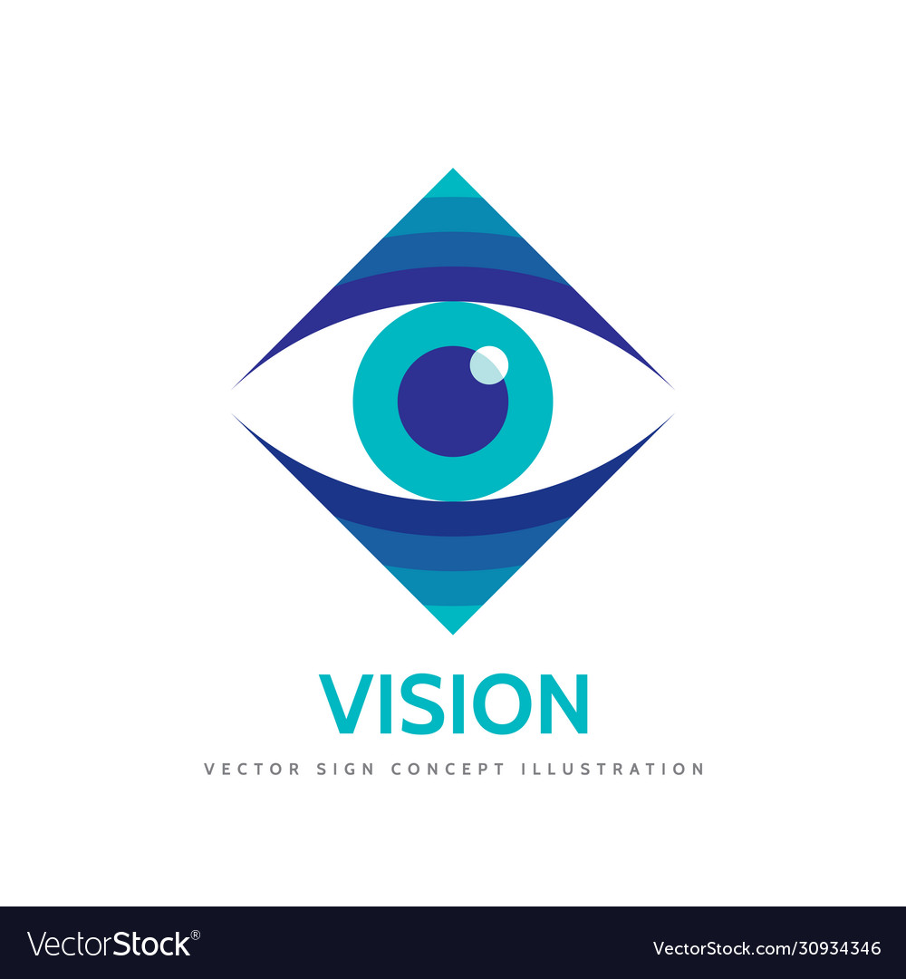 Vision - Logo Vorlage Konzept