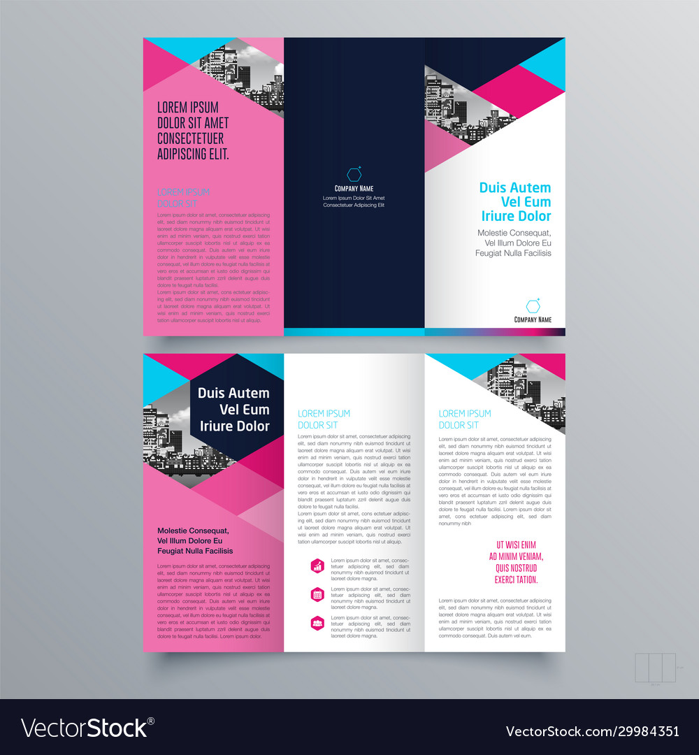 Brochure design 2025 Royalty Free Vector Image