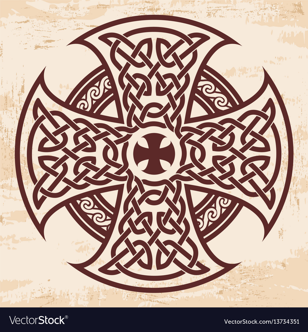 Celtic national ornaments Royalty Free Vector Image