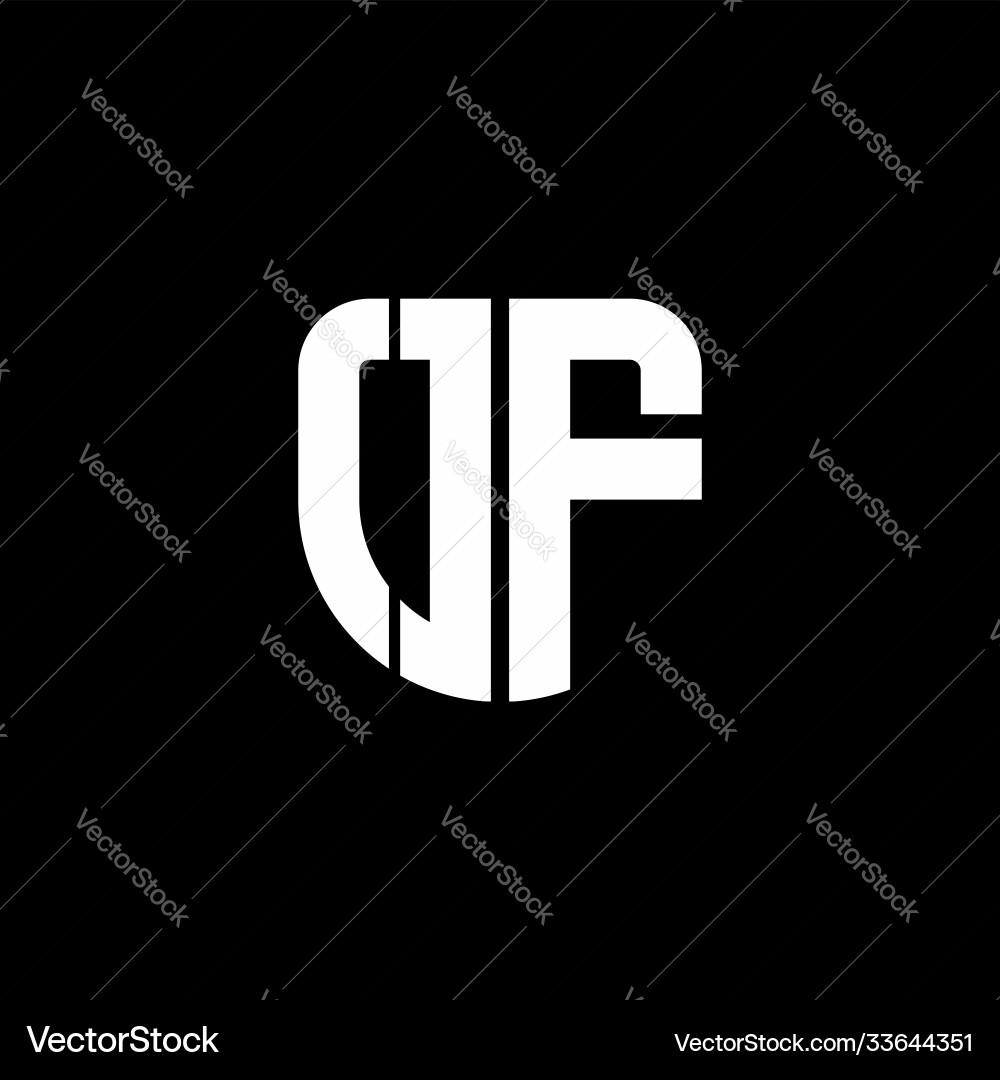 Logo monogram with circular shape shield design Vector Image