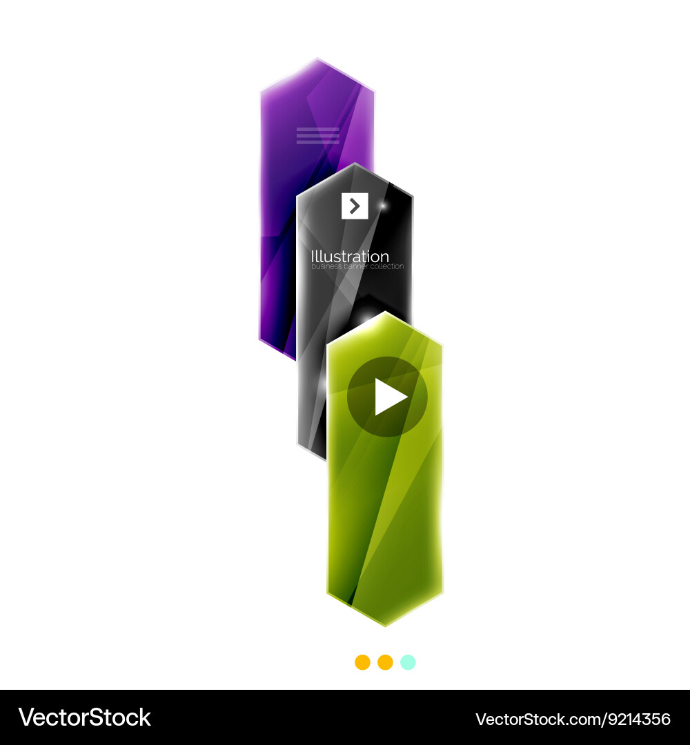 Arrow infographics element Royalty Free Vector Image