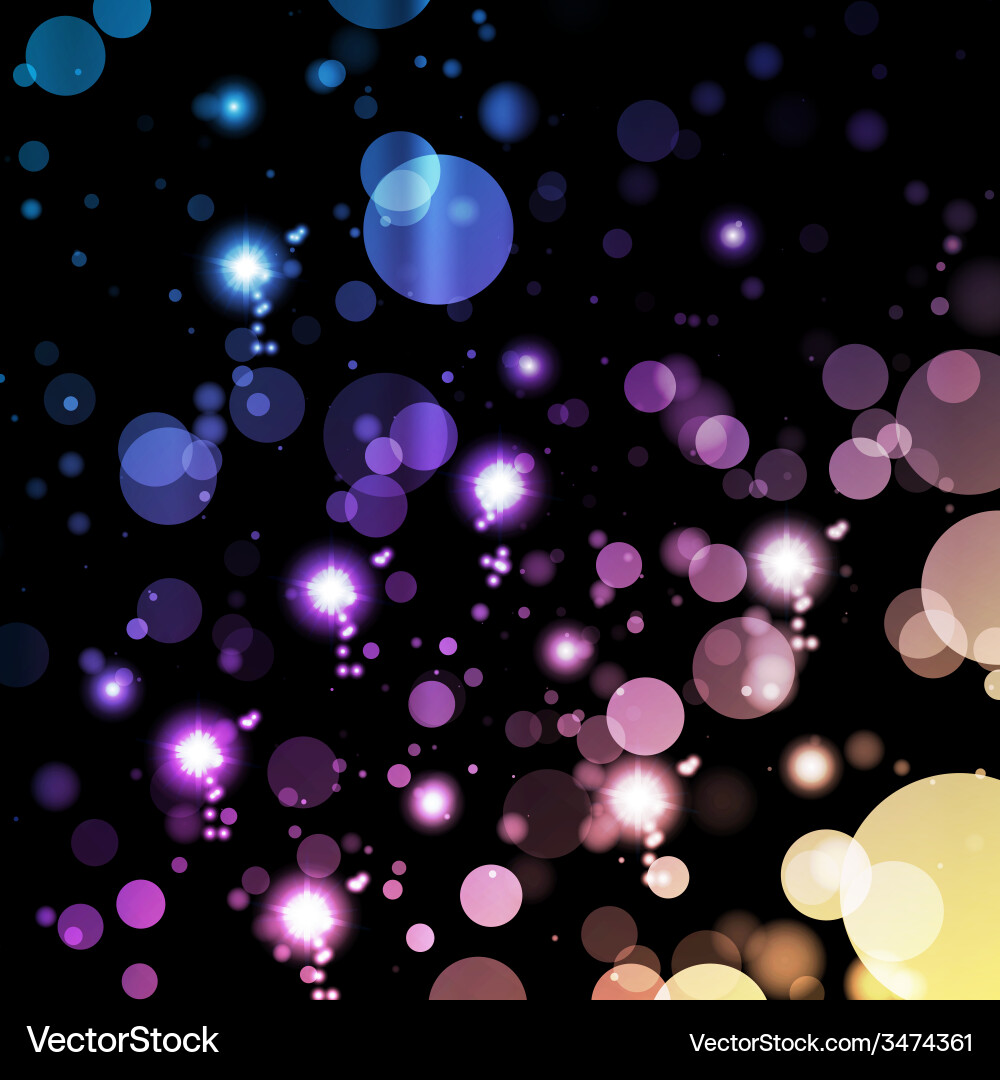 Abstract lights background Royalty Free Vector Image