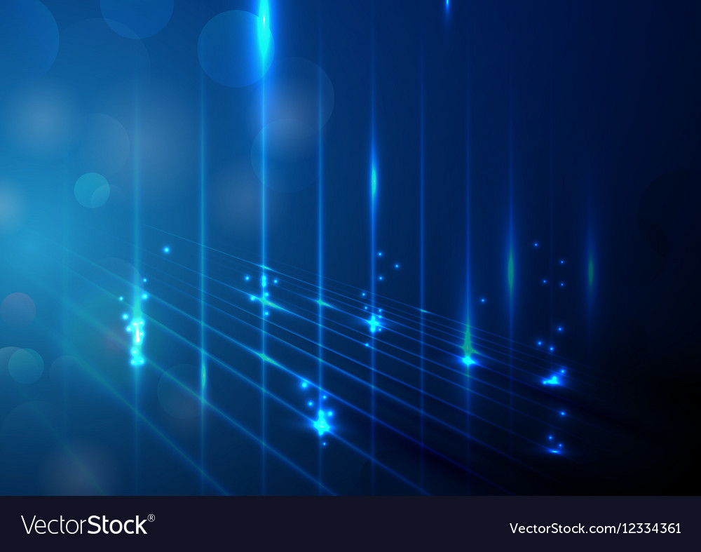 Abstract lights technology concept background Vector Image