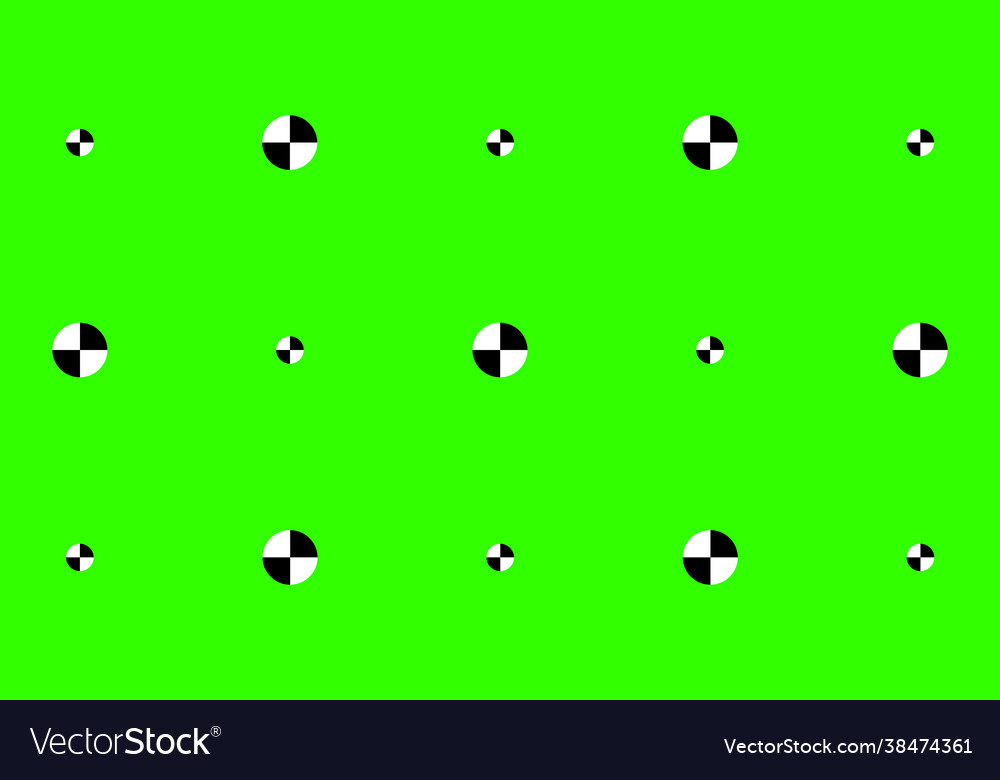 Green colored chroma key background screen flat