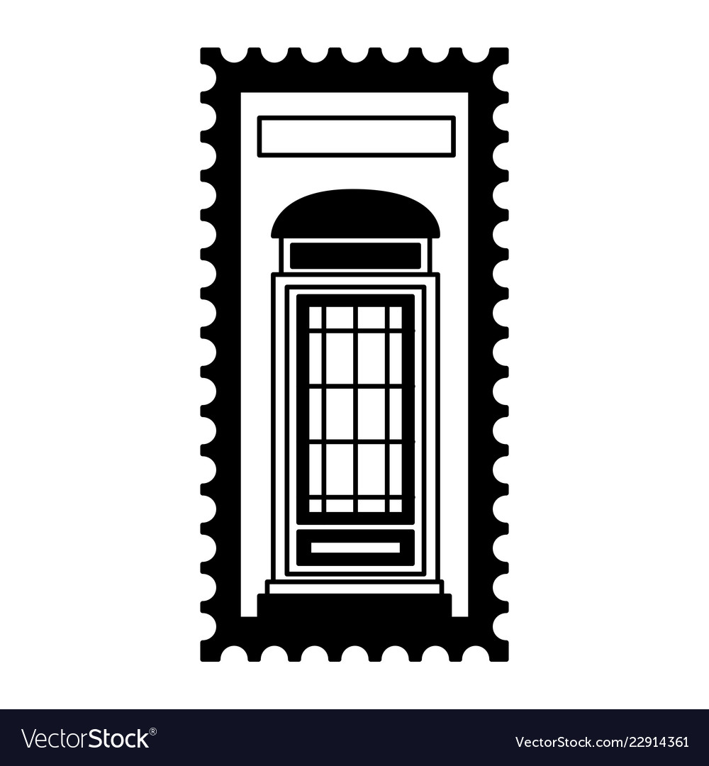 Postage stamp template