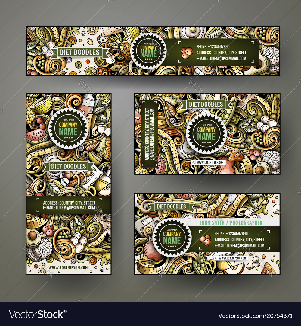 Corporate Identity Templates Set Design Royalty Free Vector