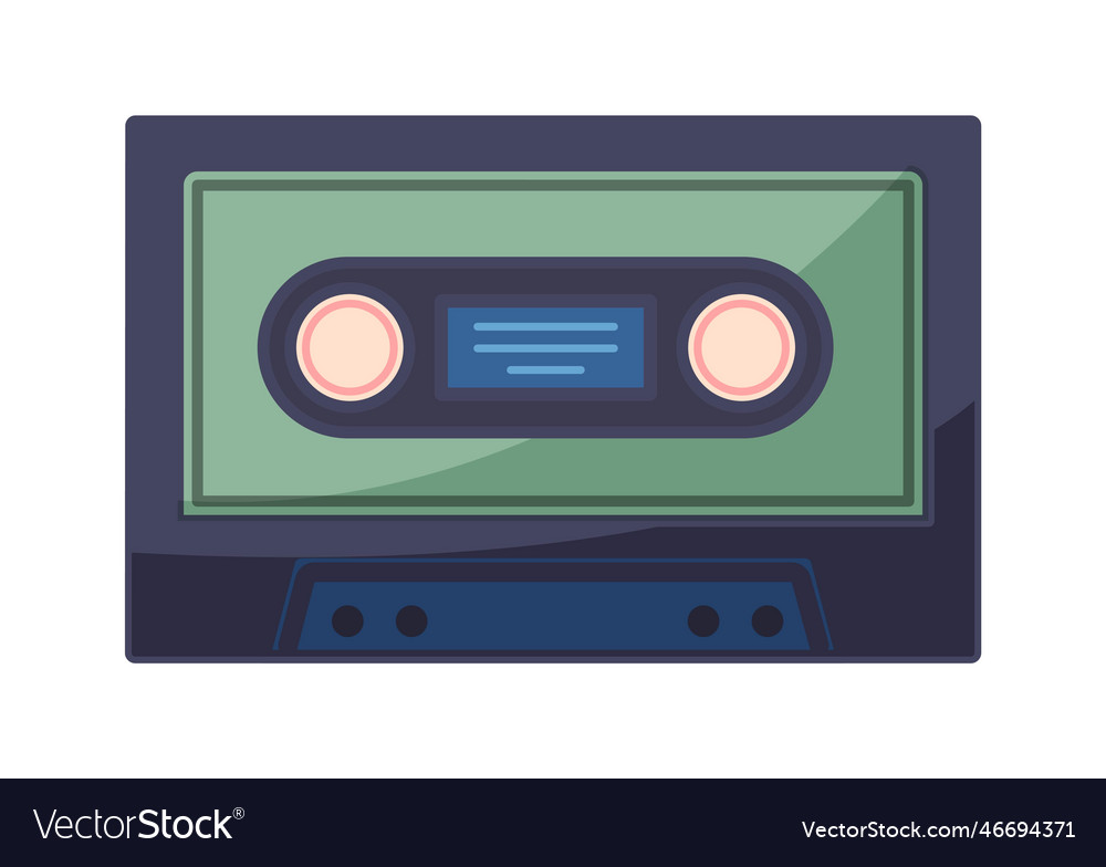 Retro Cassette Tape Icon