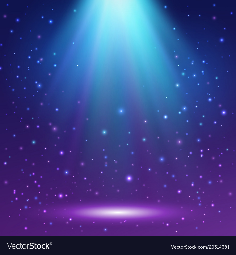 Magic light background shining background Vector Image