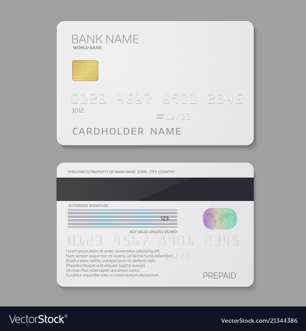 Credit Card Business Card Template Stationery Paper Design & Templates