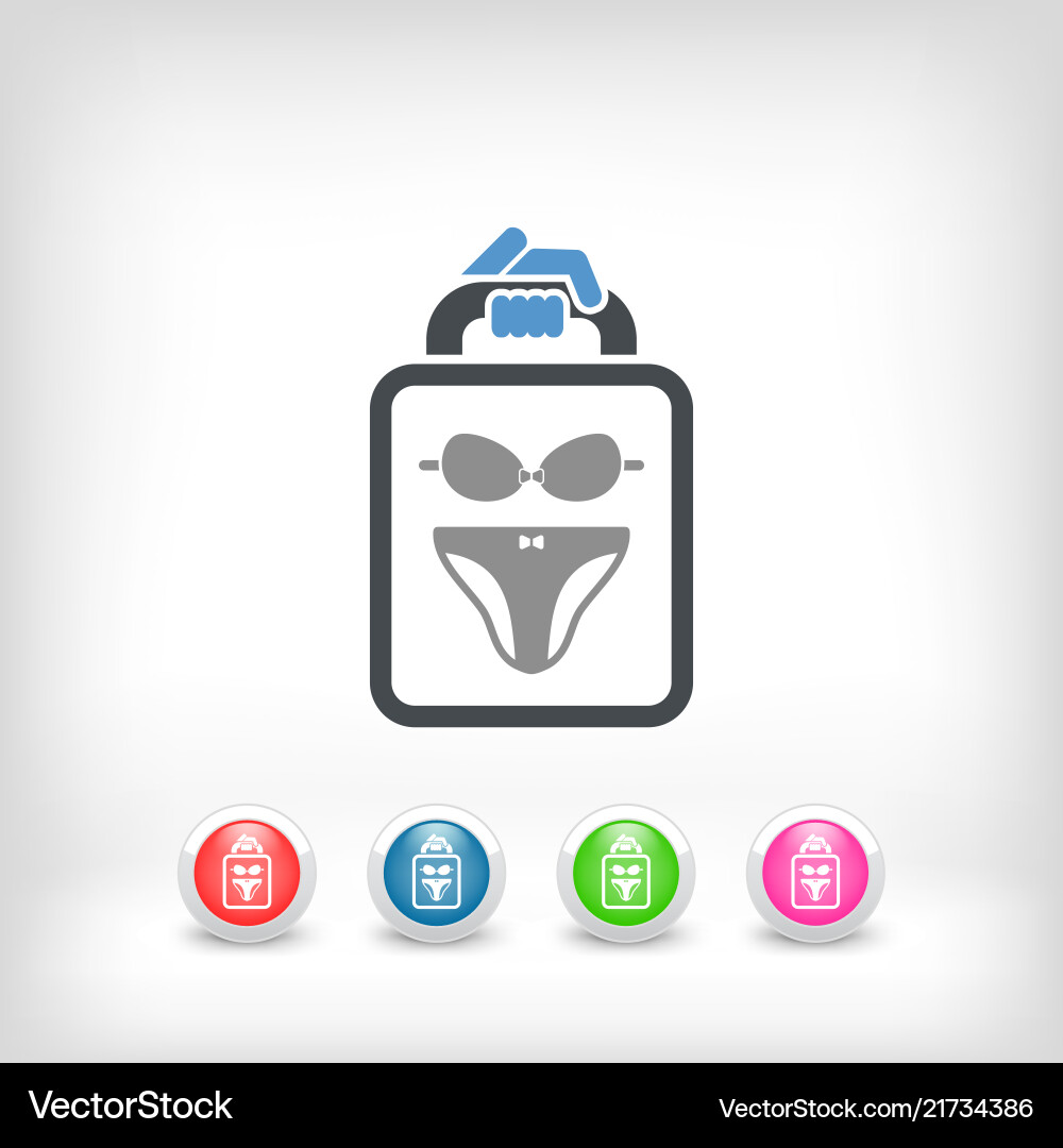Lingerie icon Royalty Free Vector Image - VectorStock