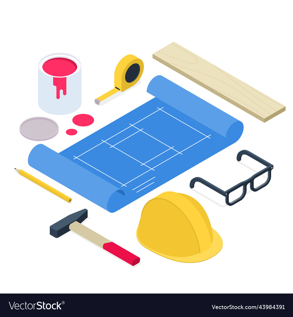 Building house isometric