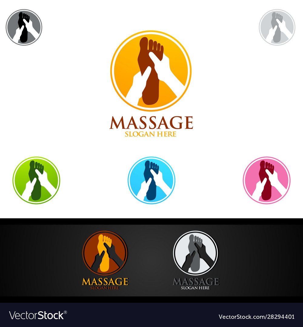 Chiropractic massage back pain and osteopathy Vector Image