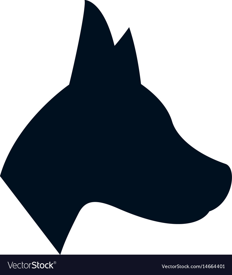 Dog shape icon