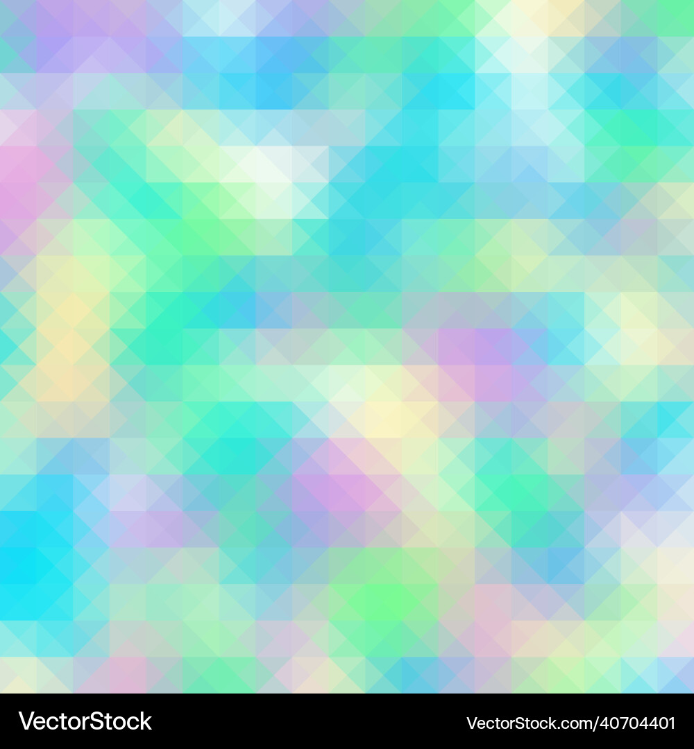Geometric abstract pattern in low poly style Vector Image
