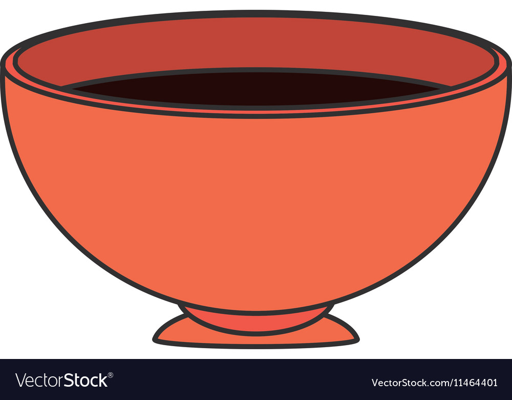 Isolated coffee mug design Royalty Free Vector Image