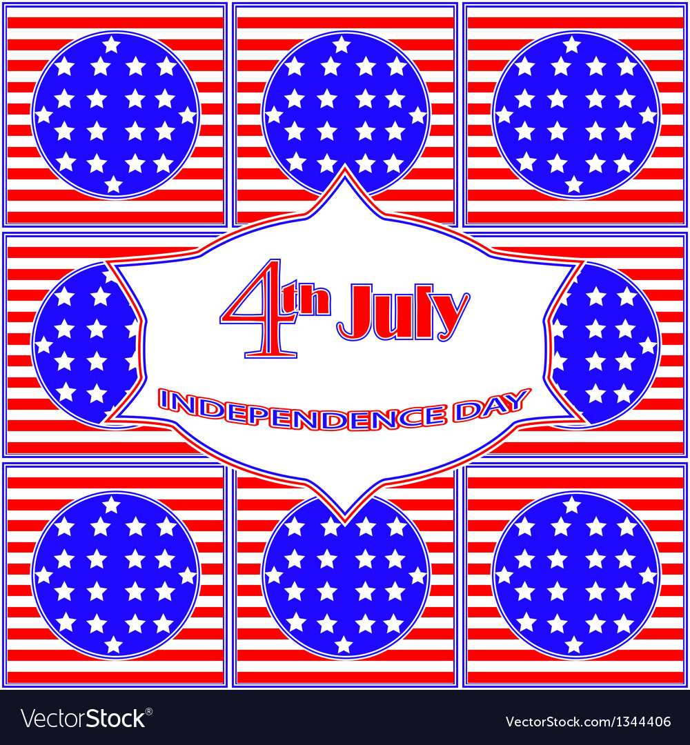 Independence day card