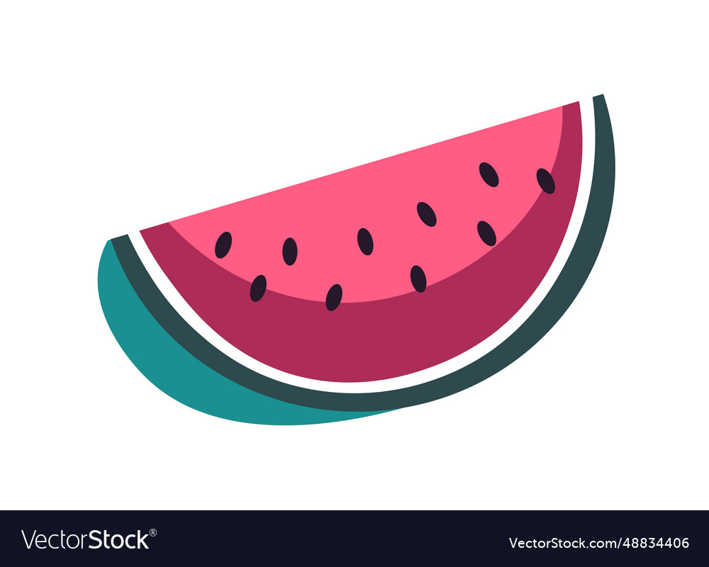 Watermelon exotic refreshing summer berry Vector Image