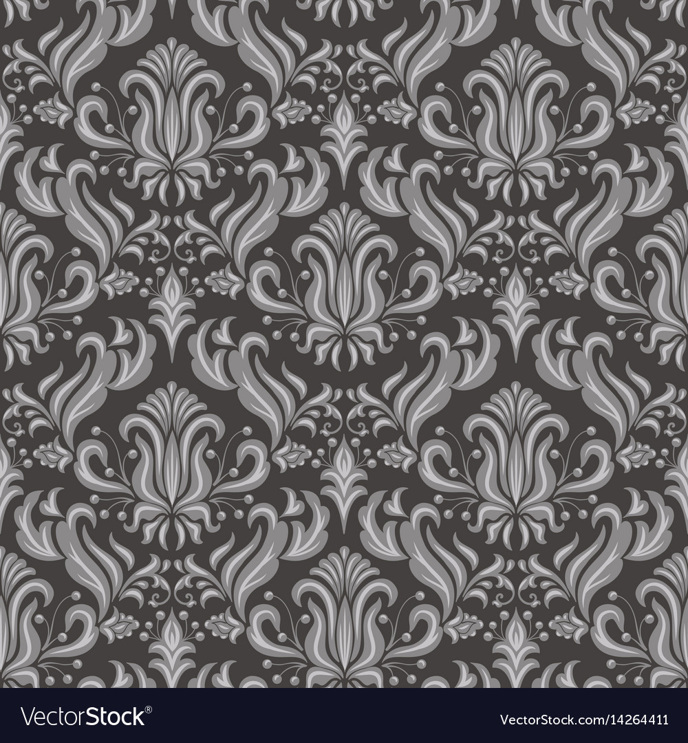 Damask seamless pattern background classical