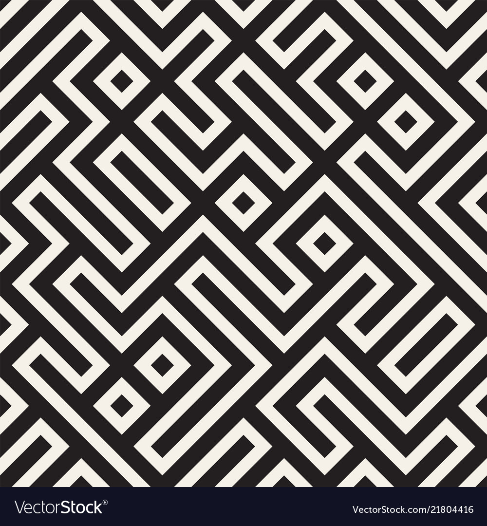 Irregular maze line lattice abstract geometric