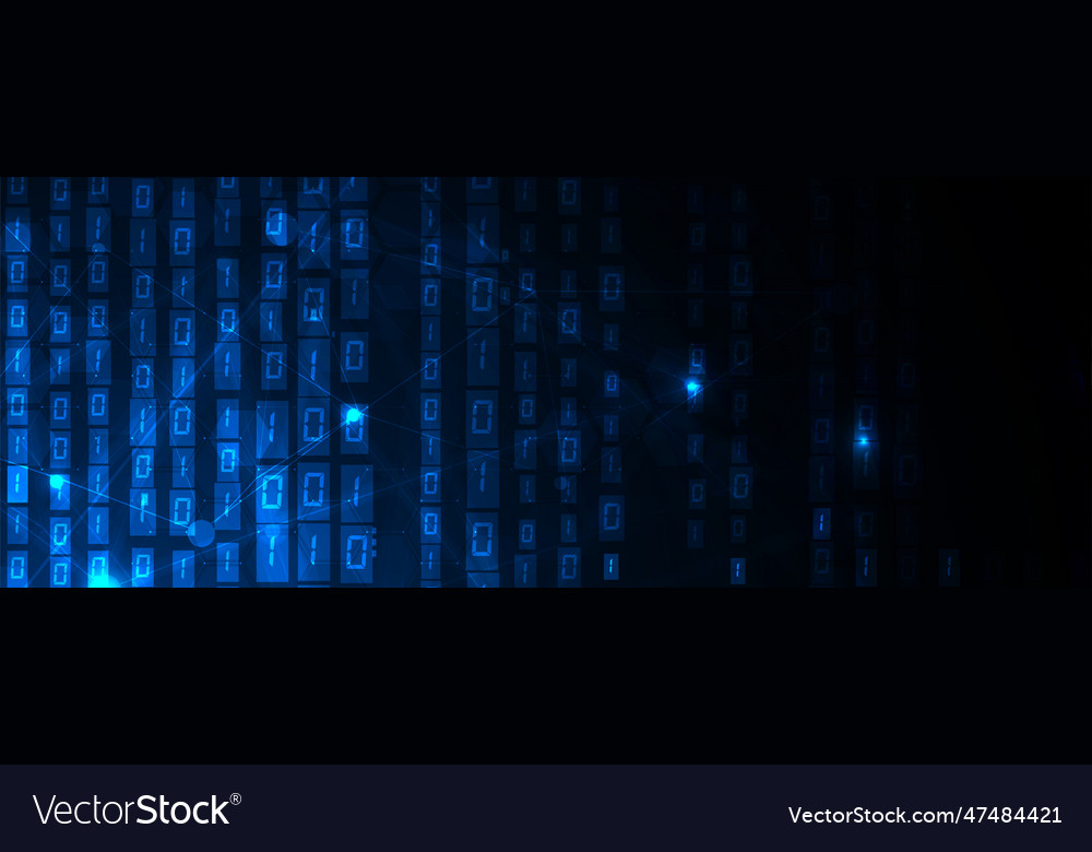 Abstract artificial intelligence cloud computing vector image Abstract artificial intelligence cloud computing