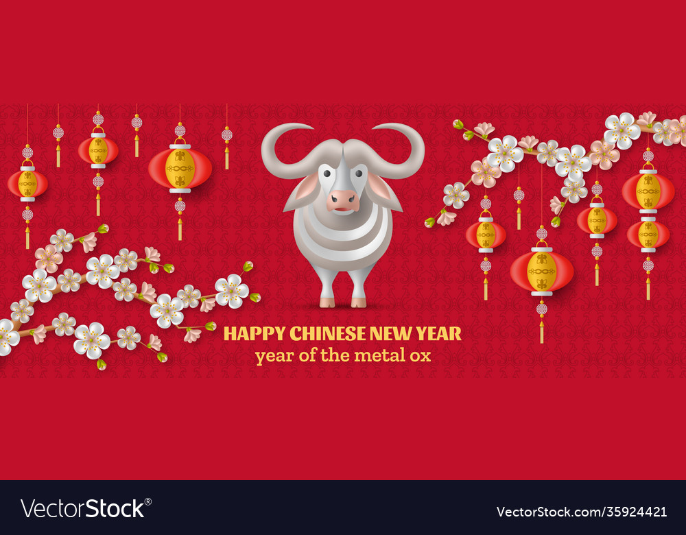 Happy chinese new year background with creative vector image Happy chinese new year background with creative