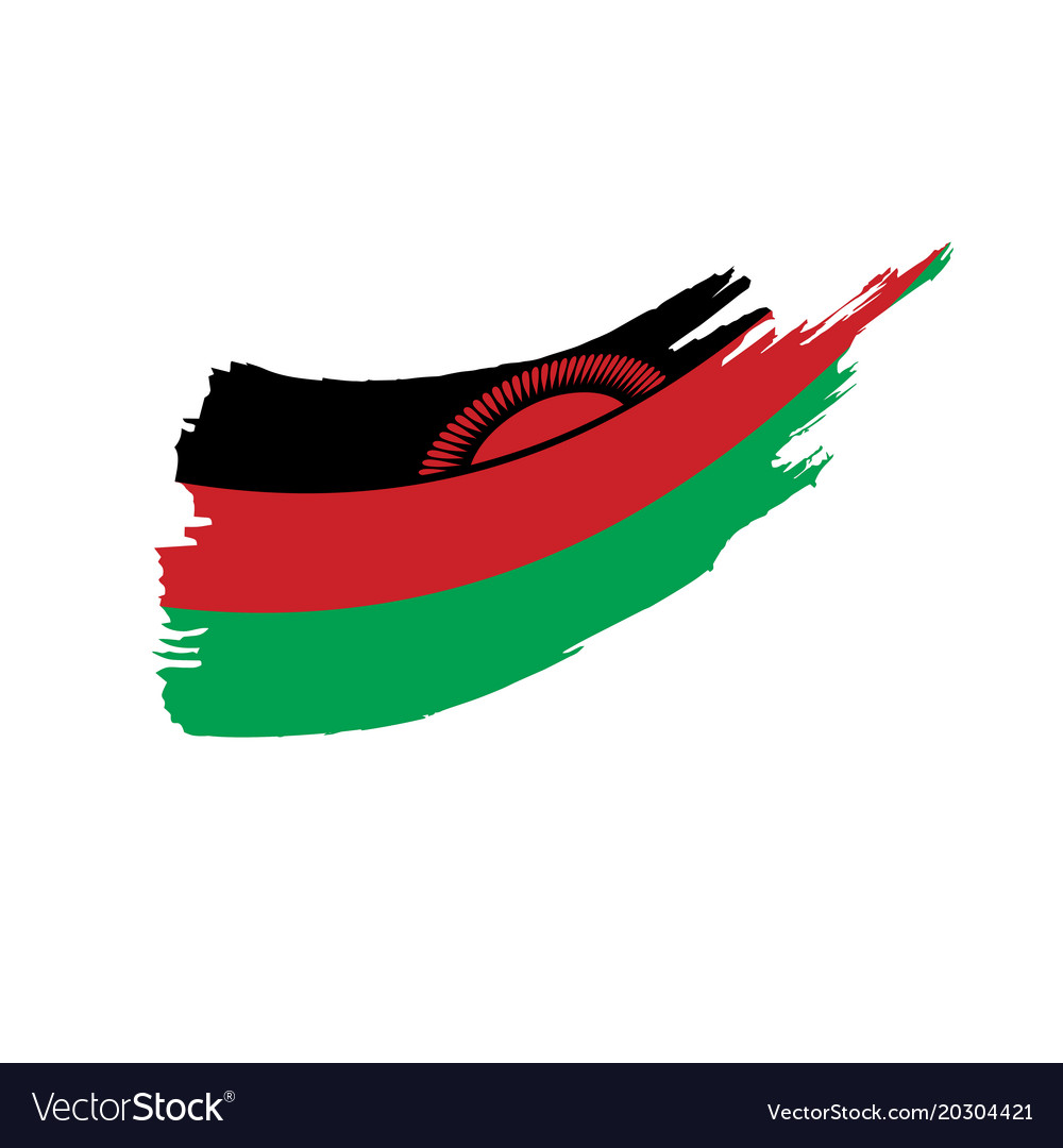 malawi flag royalty free