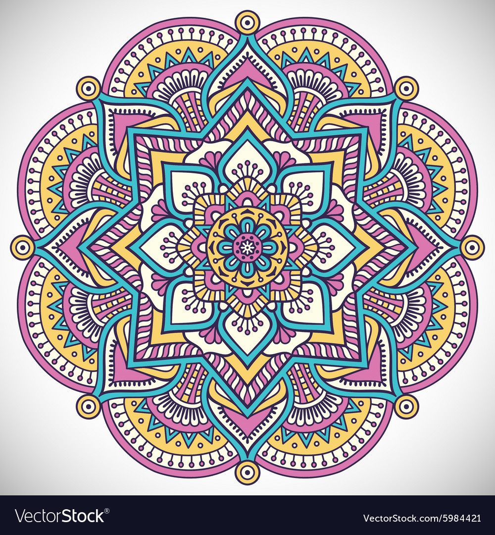 Mandala Royalty Free Vector Image - VectorStock