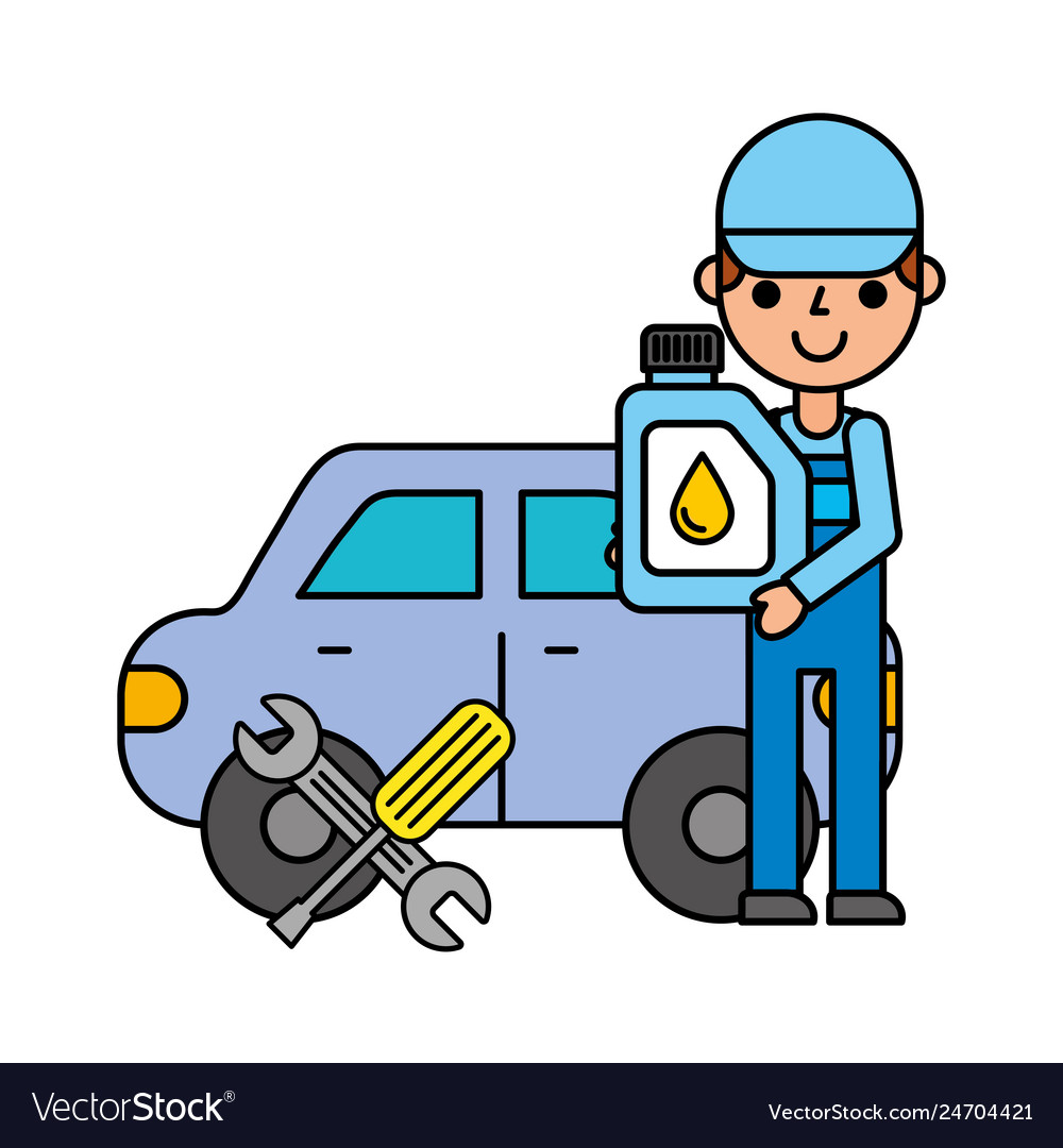 Worker station car oil tools automotive service