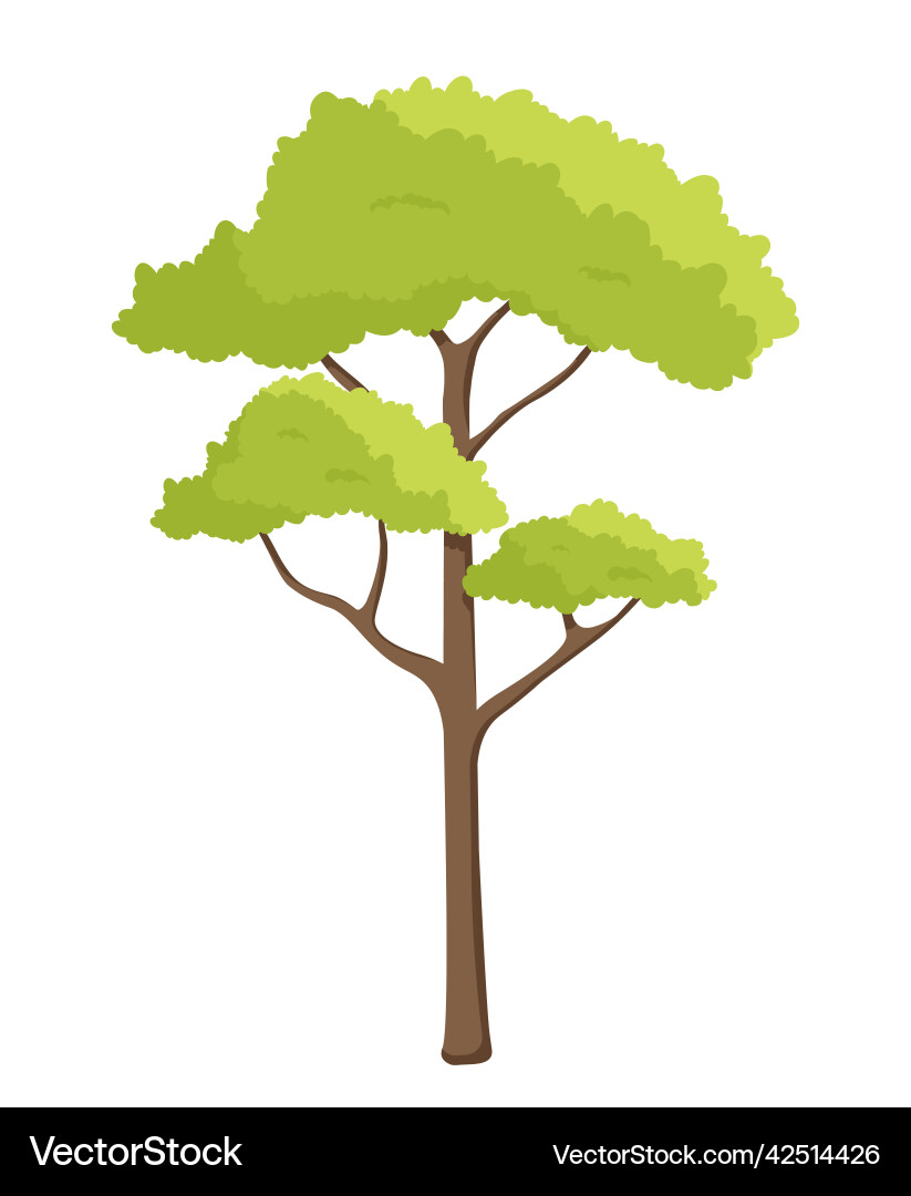 Green tree icon Royalty Free Vector Image - VectorStock