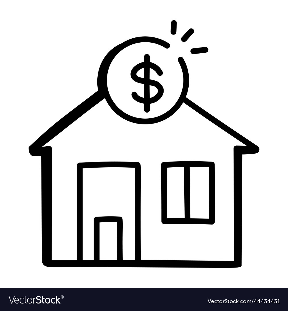 Home loan Royalty Free Vector Image - VectorStock