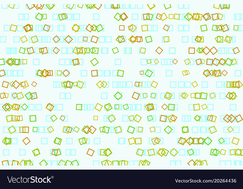 Abstract geometric square rectangle pattern shape Vector Image