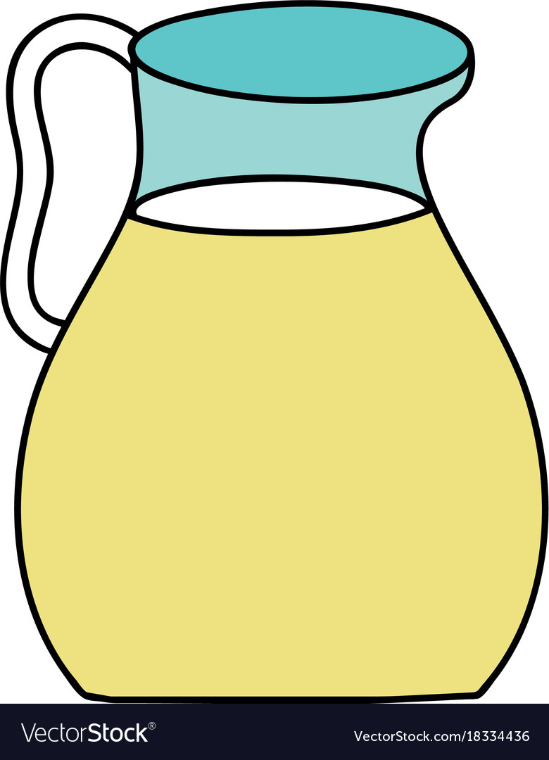 Delicious juice jar nutrition beverage Royalty Free Vector