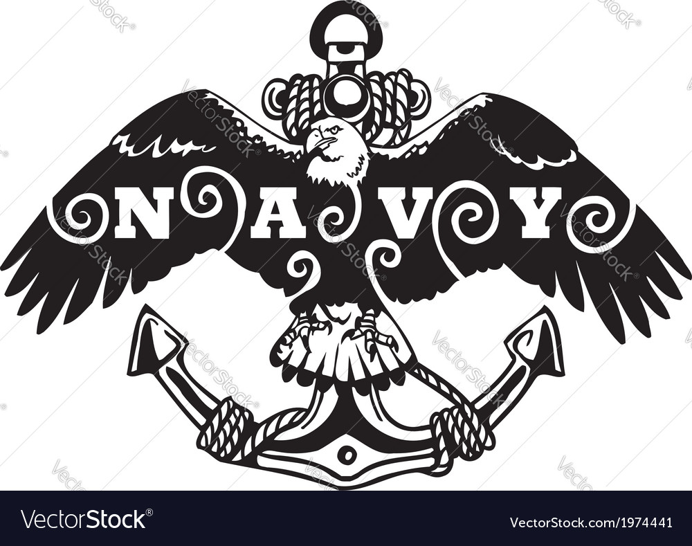 Navy Military Design Royalty Free Vector Image