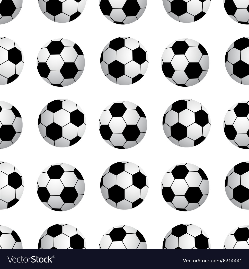 Soccer Ball Nahtlos