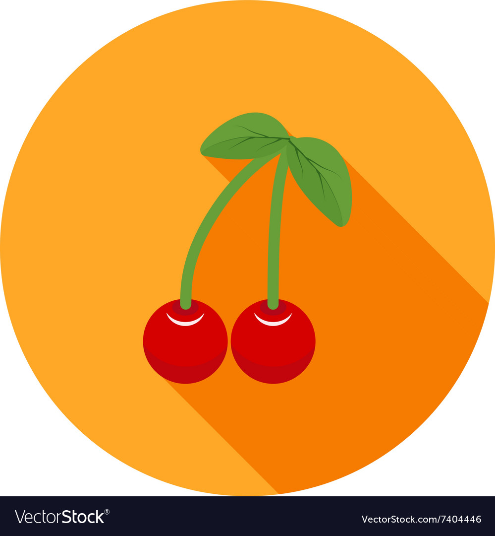 Cherry Royalty Free Vector Image - VectorStock