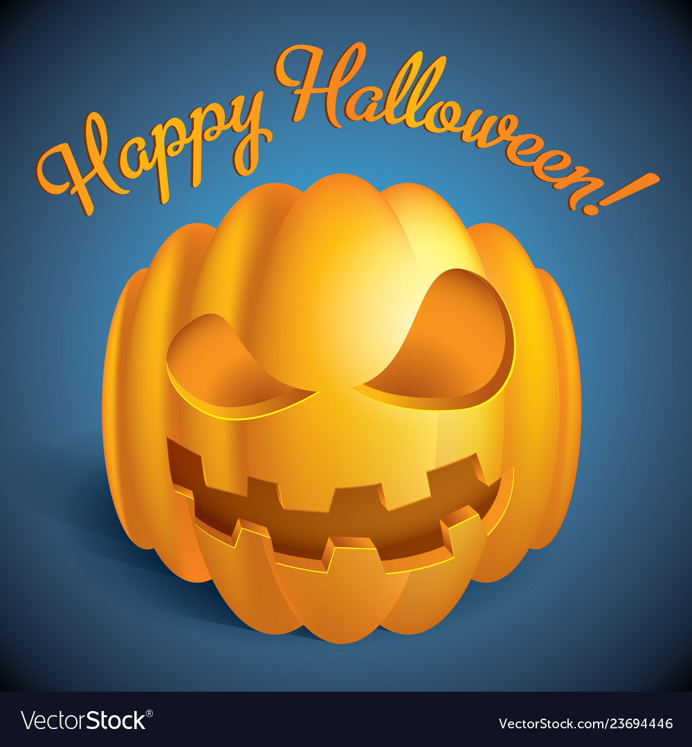 Colorful halloween design card Royalty Free Vector Image