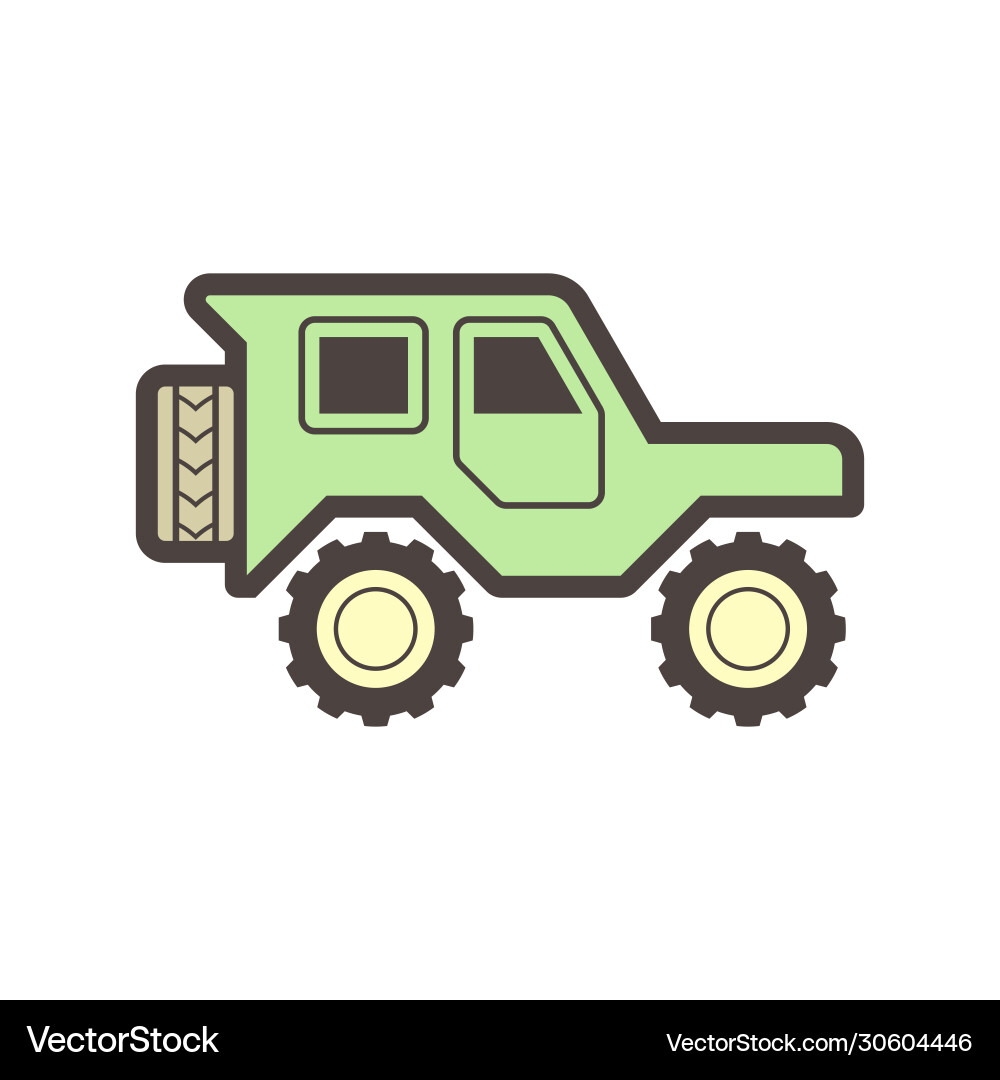 Off road icon Royalty Free Vector Image - VectorStock
