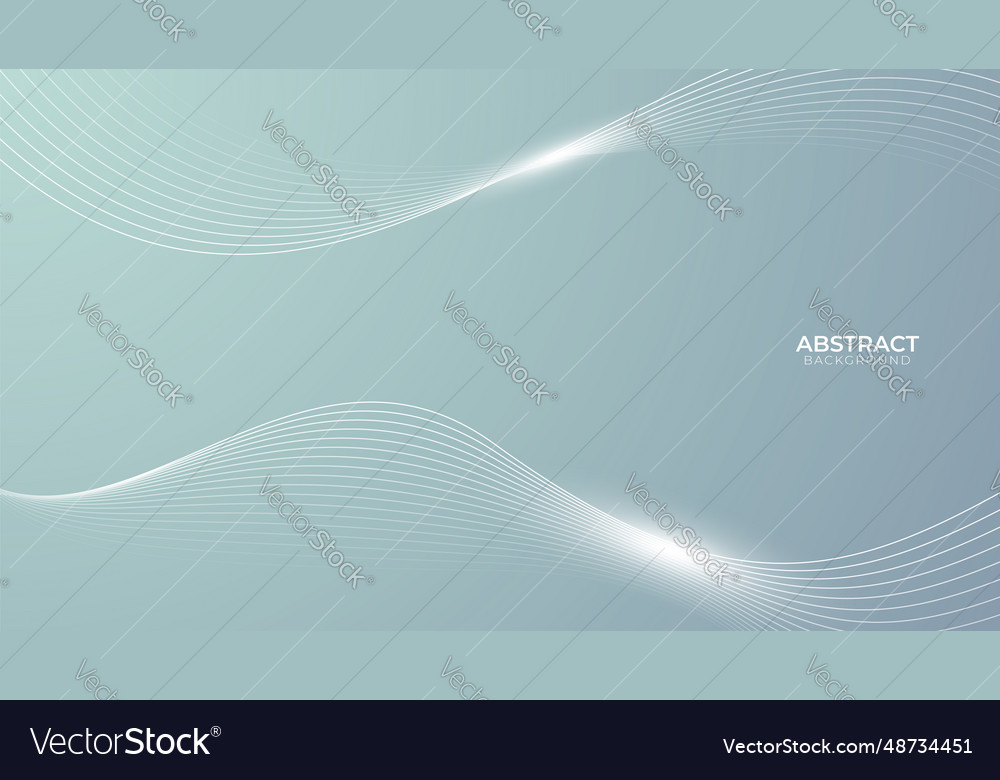 Wavy lines background with color gradient design