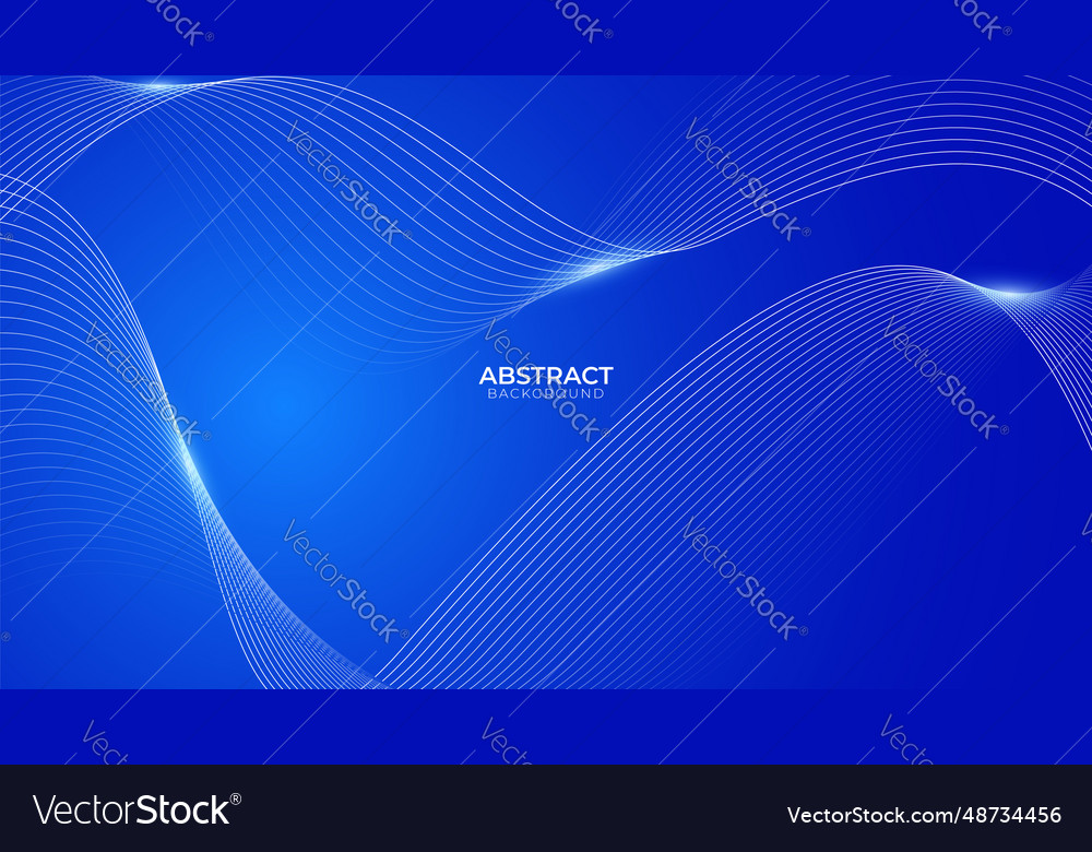 Wavy lines background with color gradient design