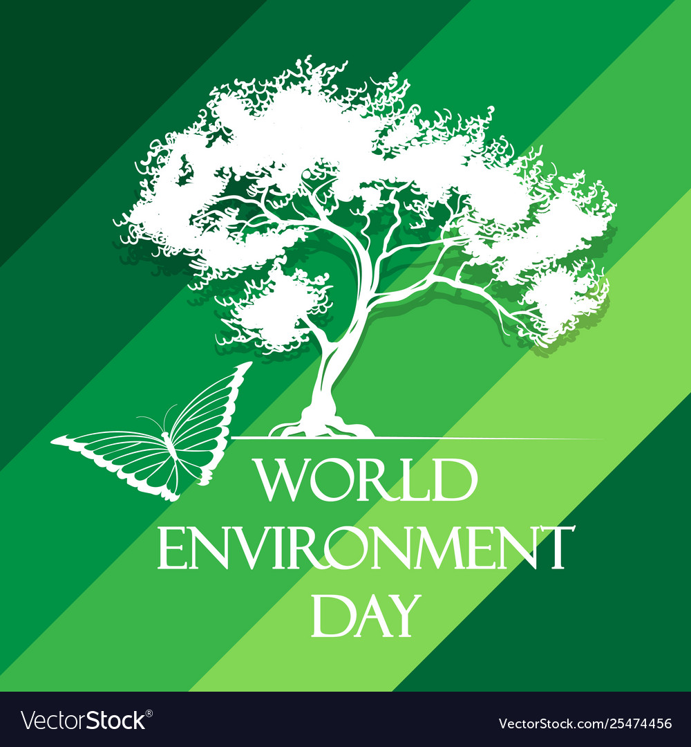 World environment day poster Royalty Free Vector Image