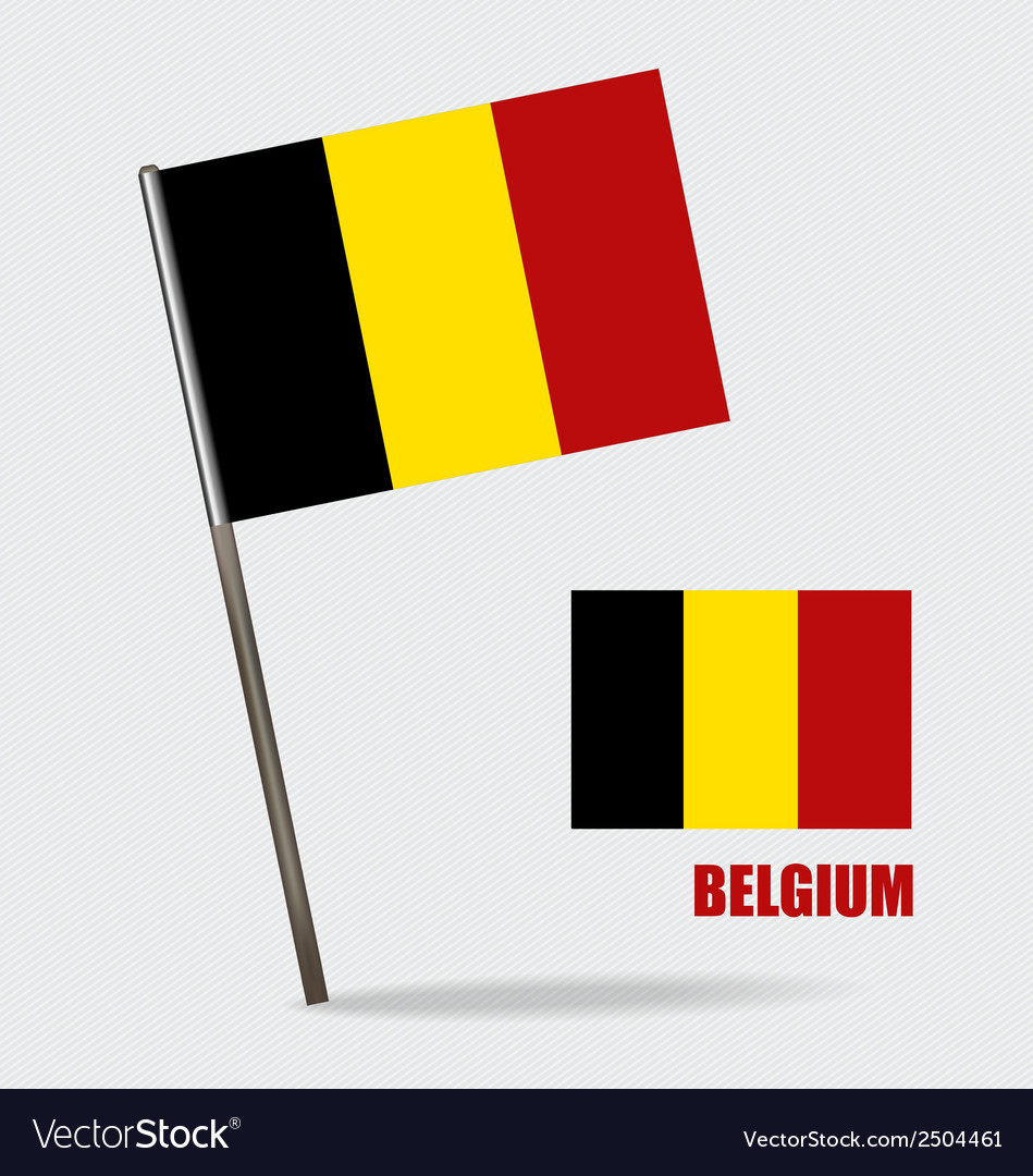 Belgium flags concept design