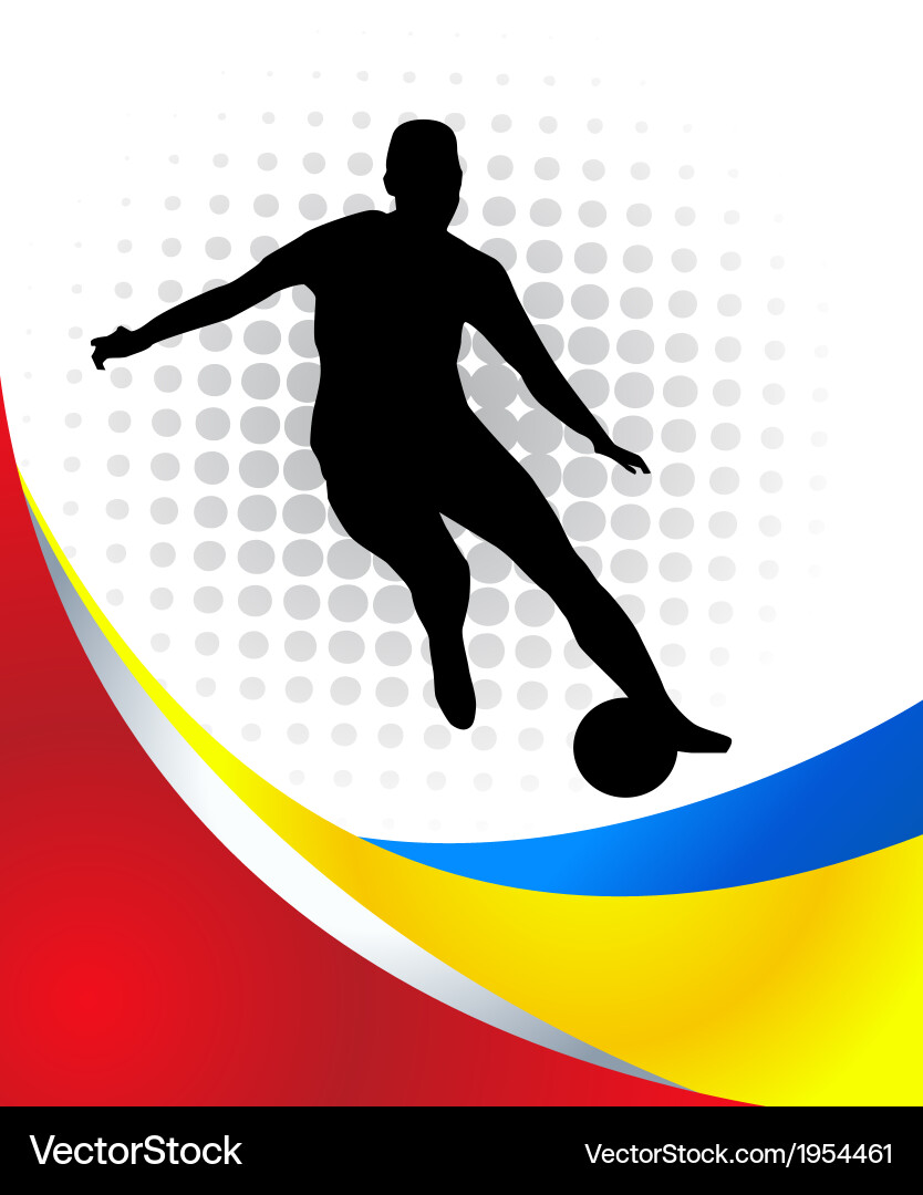 Soccer player Royalty Free Vector Image - VectorStock