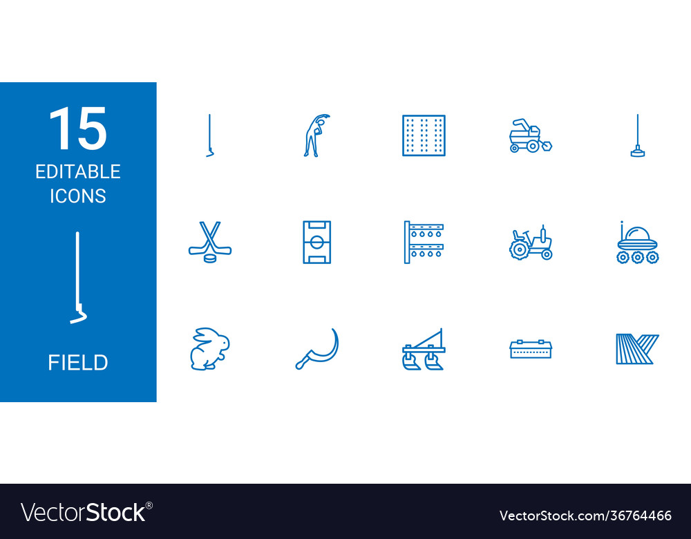 Field icons