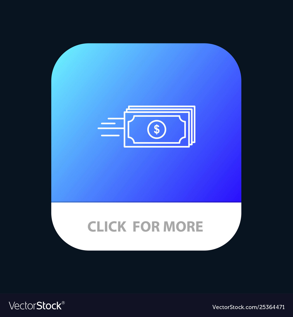 Dollar business flow money currency mobile app