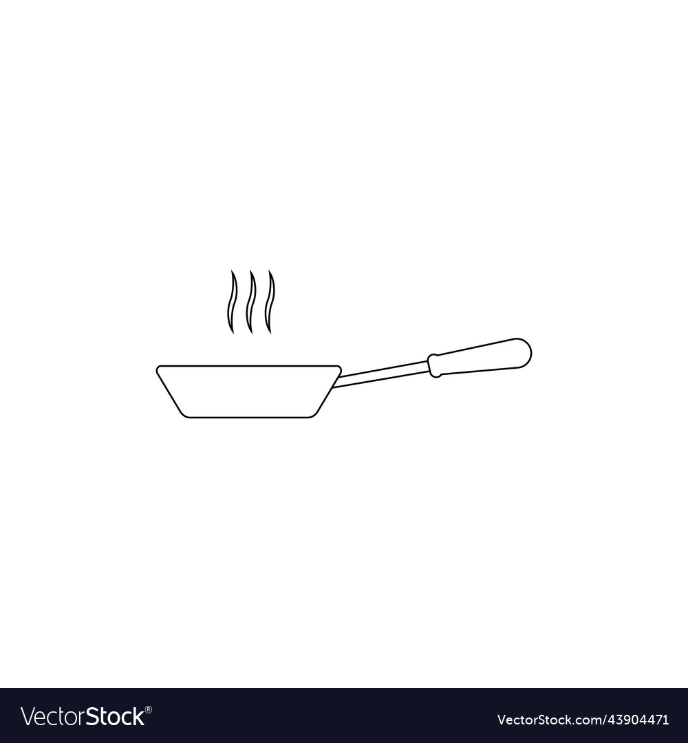 Frying pan logo design