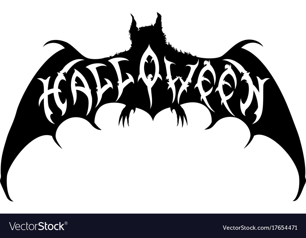 Halloween emblem