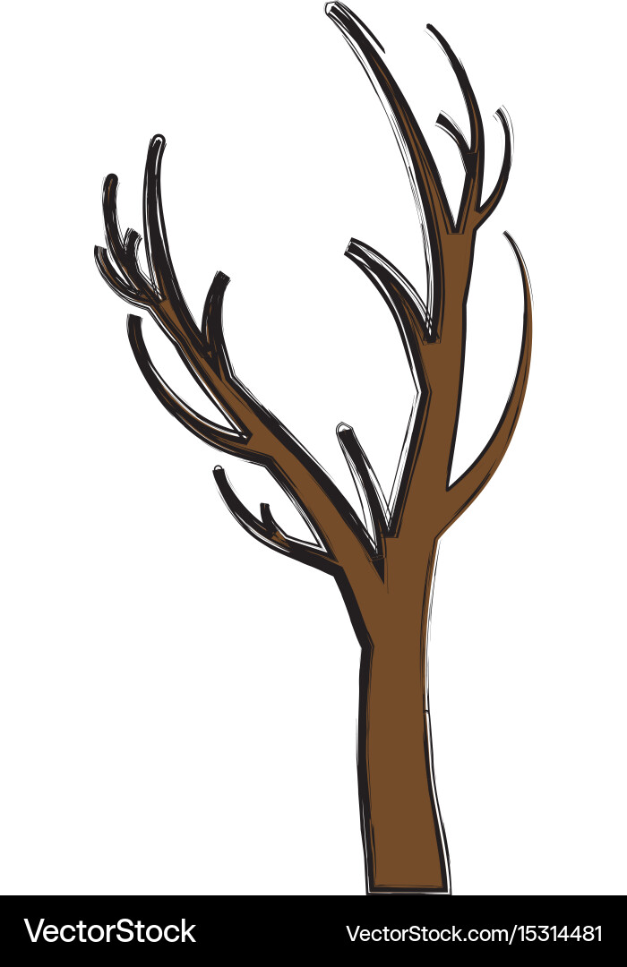Dry tree icon Royalty Free Vector Image - VectorStock