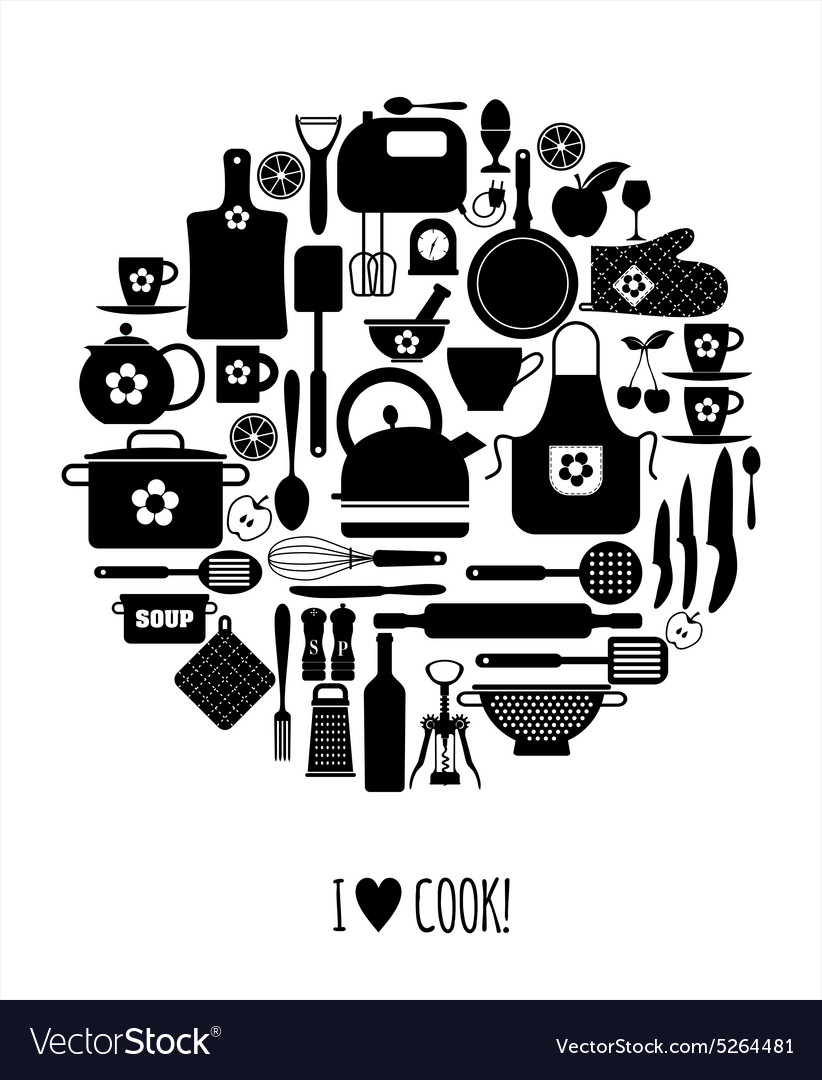 Kitchen Royalty Free Vector Image - VectorStock