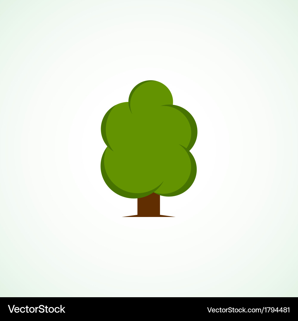 Tree icon Royalty Free Vector Image - VectorStock